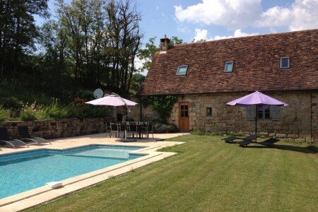Maison de charme, 4 chambres, avec piscine
