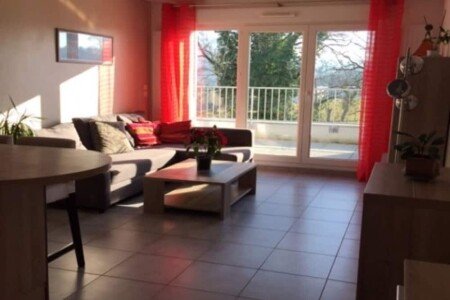 T3 design, 2 chambres, avec wifi