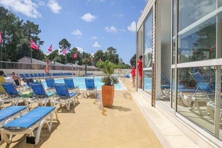 Mobil home design, 3 chambres, avec jacuzzi