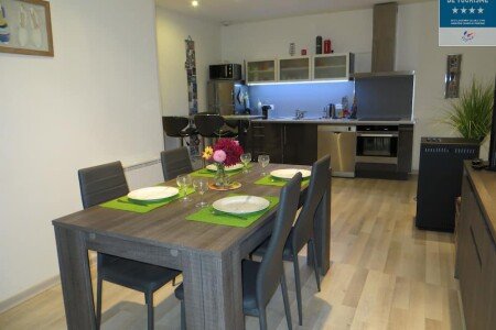 Appartement 2 chambres, avec jardin