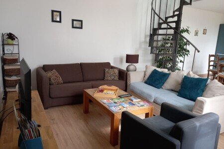 Maison chic, 2 chambres, avec jardin