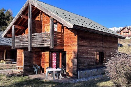 Chalet 3 chambres, avec piscine