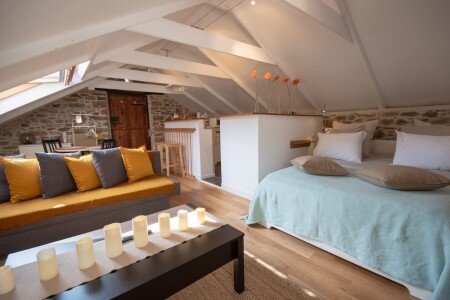 Gîte cozy, 1 chambre, avec jacuzzi