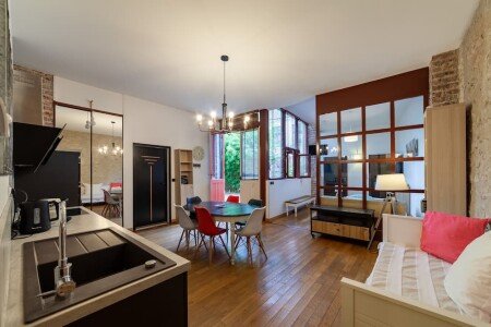 Maison cozy, 2 chambres, avec jacuzzi