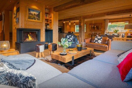 Chalet authentique, 4 chambres, avec jacuzzi