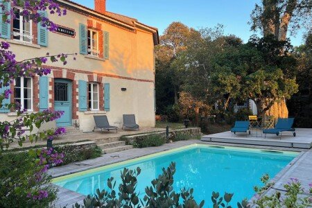 Villa de charme, 4 chambres, avec piscine