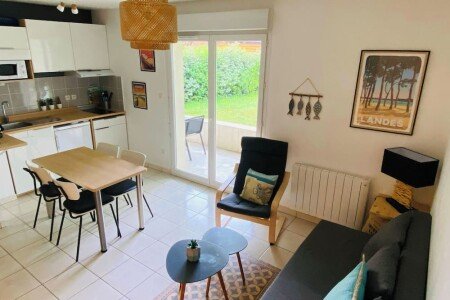 Gîte 1 chambre, avec piscine