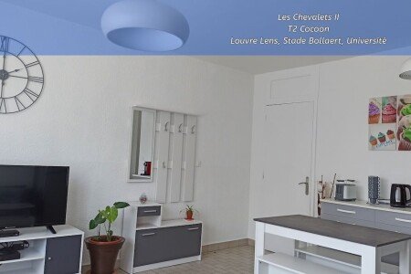 T2 tout confort, 1 chambre, avec wifi