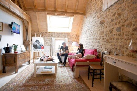 Bed and breakfast authentique, 1 chambre, avec piscine