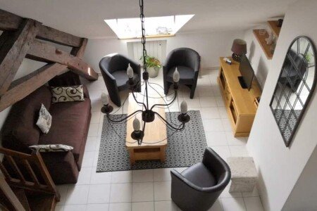 Appartement 2 chambres, avec salle de sport