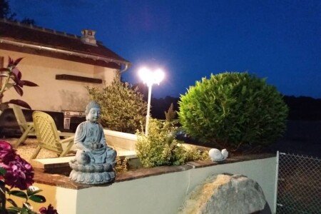 Maison 1 chambre, avec jardin