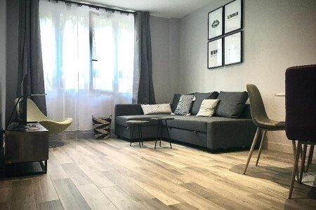 Appartement design, 1 chambre, avec wifi