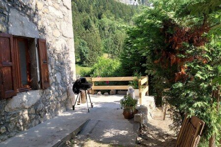 Maison authentique, 2 chambres, avec cheminée