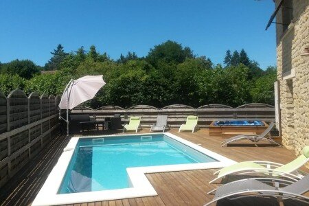 Maison 3 chambres, avec jacuzzi