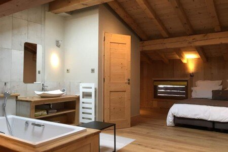 Chalet 3 chambres, avec salle de sport