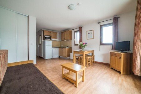 Appartement design, 1 chambre, avec piscine