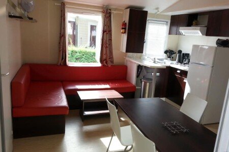 Mobil home 3 chambres, avec jacuzzi