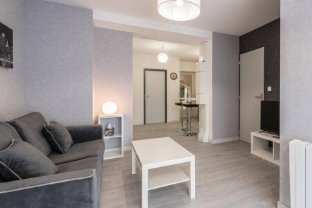 T2 cozy, 1 chambre, avec wifi