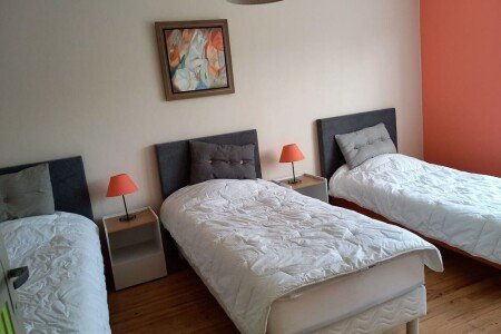 Gîte 2 chambres, avec jardin