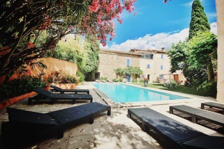 Maison authentique, 5 chambres, avec piscine