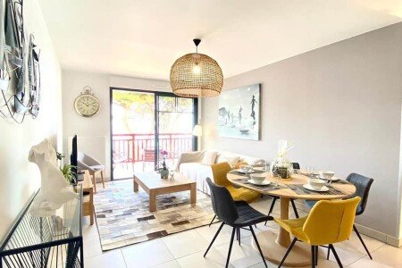 Appartement 2 chambres, avec wifi