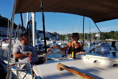 Yacht 2 chambres, avec wifi