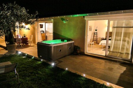 Maison de charme, 1 chambre, avec jacuzzi