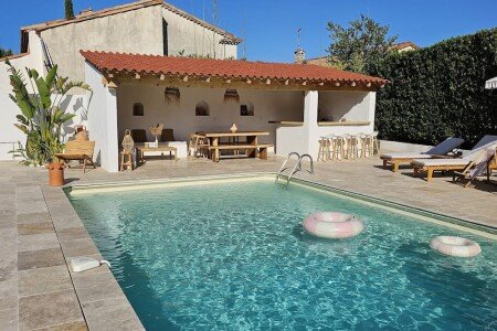 Maison 3 chambres, avec piscine