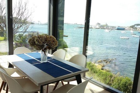 Maison d'architecte 3 chambres, avec jardin