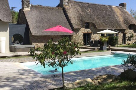 Maison authentique, 2 chambres, avec jacuzzi