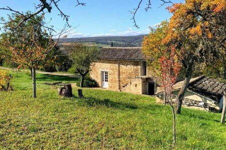 Maison de campagne authentique, 1 chambre, avec piscine