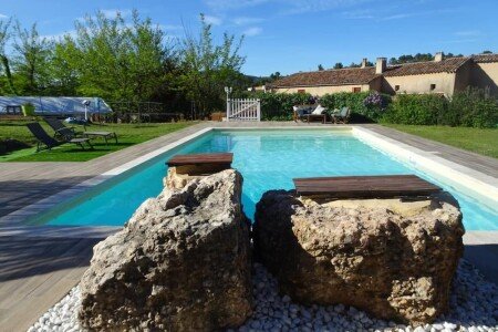 Gîte 4 chambres, avec piscine