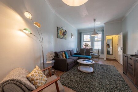 Apartment 2 bedrooms, with garden