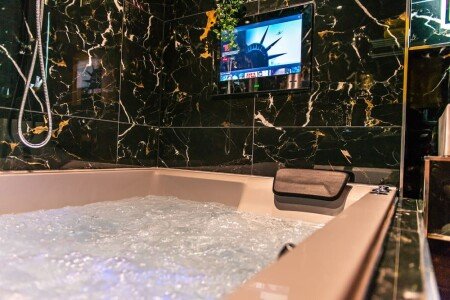 Apartment 1 bedroom, with garden