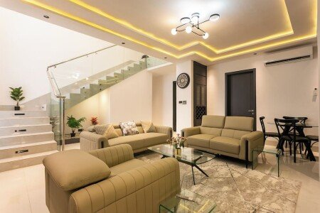 Villa bien-être, 3 chambres, avec jardin