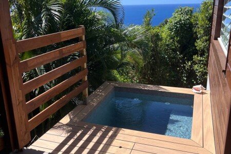 Maison chic, 1 chambre, avec piscine