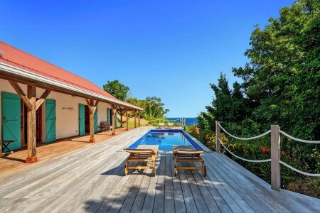 Villa 4 chambres, avec piscine