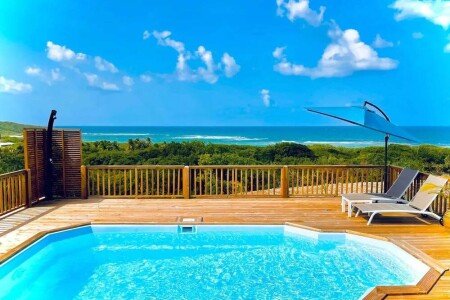 Gîte 1 chambre, avec piscine