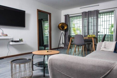 Appartement tout confort, 2 chambres, avec climatisation