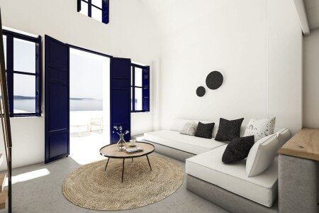 Bed and breakfast 1 bedroom, with air conditioning