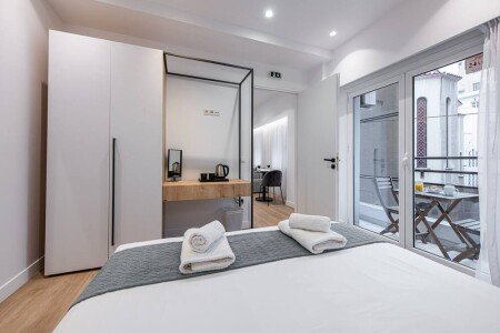 Bed and breakfast 1 bedroom, with air conditioning