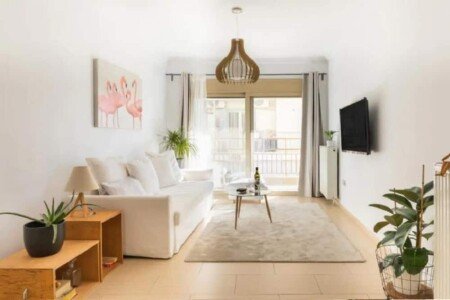 Appartement 3 chambres, avec jardin