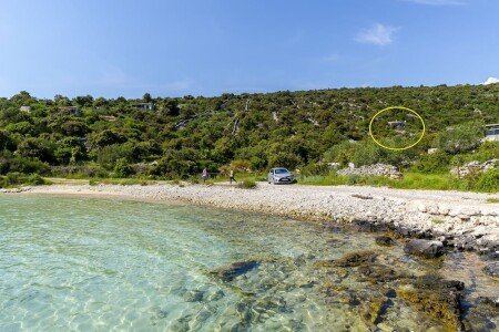Ferienhaus 1 Schlafzimmer, mit Garten