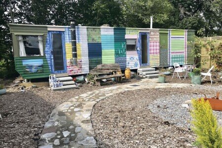 Mobil home design, 1 chambre, avec jardin