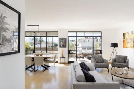 Apartment 4 bedrooms, with garden