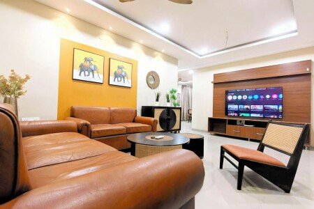 Apartment 3 bedrooms, with air conditioning