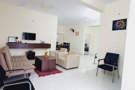 Apartment 3 bedrooms, with garden