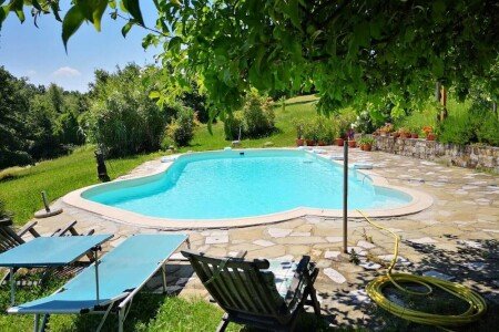 Casa 1 camera, con piscina