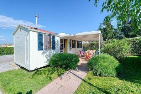 Mobil home 2 chambres, avec piscine