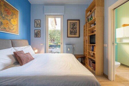 Bed and breakfast 1 bedroom, with air conditioning